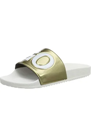 HUGO BOSS Timeout_Slid_mt, Damen Pantoletten, Gold (Gold 710), 35 EU (2.5 UK)