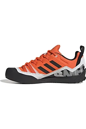 adidas Unisex Terrex Swift Solo 2 Shoes-Low (Non Football), Impact Orange/Core Black/Crystal White, 44 EU