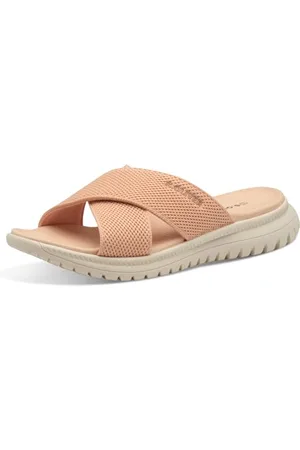 QS by s.Oliver Damen Pantoletten mit Chunky-Sohle Leicht, Rosa , 41 EU