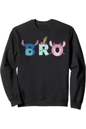 Disney Lilo & Stitch "Bro" Brother Birthday Gift Family Trip Sweatshirt