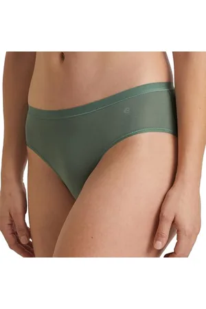 Calida Natural Comfort Slip Damen, Regular Cut, natürlicher Glanz und glatter Griff