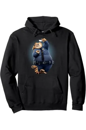 Disney Zootopia Officer Clawhauser Funny Selfie Pullover Hoodie