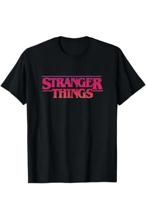 Stranger Things Sunset Logo T-Shirt