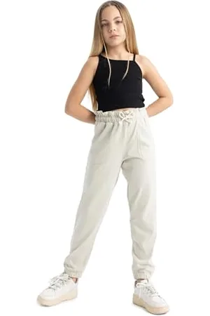 DeFacto Mädchen Sporthose - Bequeme Jogginghose und Trainingshose für aktive Kinder - Sporthosen für Mädchen