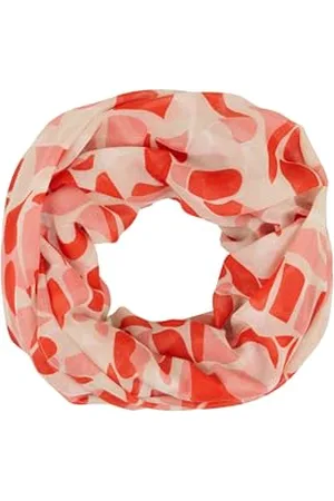TOM TAILOR 1046515 Schal, 37799-Red Dots and Shapes Design, OneSize