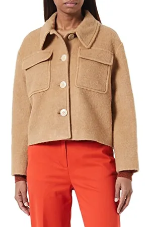 Sisley Damen 2N7WLN01D Jacket, , 38