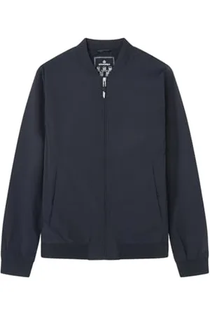 Springfield Herren ChaquetaBomberBásica Technische Bomberjacke, , M