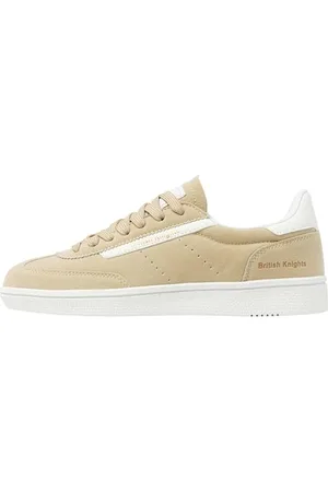 British Knights Damen Revival Sneaker, Beige/Weiss, 39 EU