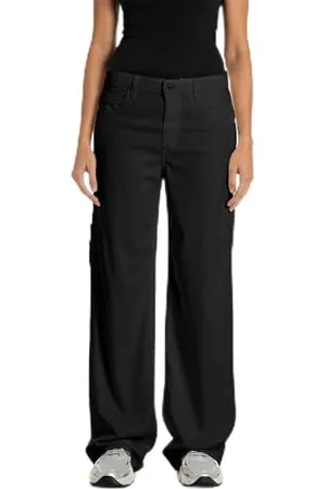 Replay Damen Jeans Hallie Comfort Denim, Schwarz (Black 098), 28W / 30L