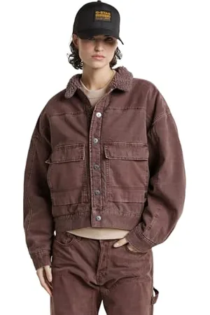G-Star Damen Drifter Sherpa Jacke, , XS