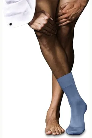 Falke Herren Socken No. 6 M So Wolle Seide einfarbig 1 Paar, , 41-42
