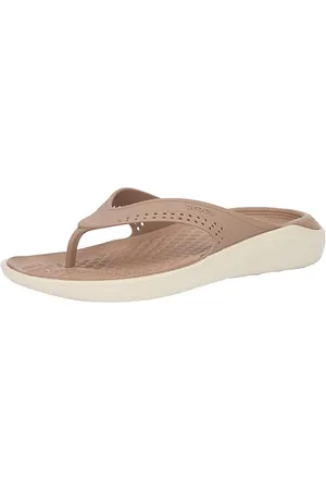 Crocs Unisex Erwachsene LiteRide Flip Flip, Latte/Stucco, 45/46 EU