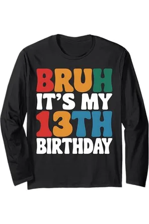 Graphic 365 13. Geburtstag Mädchen Dreizehn Party Dekorationen Supplies Langarmshirt
