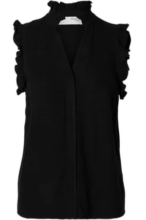 SELECTED Slfviva Sl Sun Ruffle Top Noos