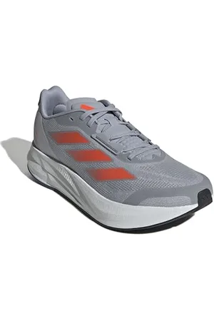 adidas Herren Duramo Speed Running Shoes Laufschuhe, Halo Silver/solar red/preloved Ink, 38 EU