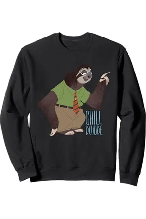 Disney Zootopia Flash the Sloth "Chill Duuude" Sweatshirt