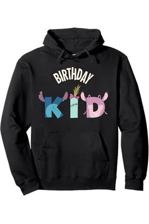 Disney Lilo & Stitch "Birthday Kid" Matching Birthday Party Pullover Hoodie