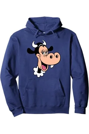 Disney Clarabelle Cow Big Face Costume Pullover Hoodie