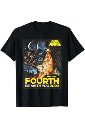 STAR WARS A New Hope May The Fourth Be With You Vintage T-Shirt