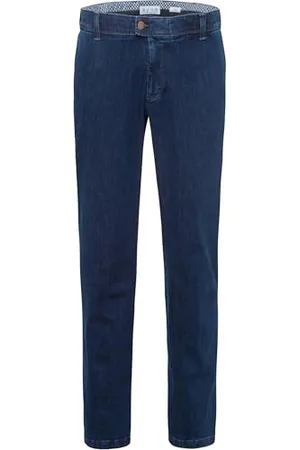 Brax Herren Style Jim Tapered Fit Jeans, Blau Stone , 36W / 34L