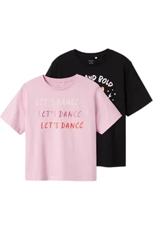 NAME IT Mädchen Nkfbetria 2P Ss Nreg Top Pb, , 158-164 EU