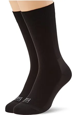 Dim Socken Ultra Resist Aus Verstärktem Stoff Herrensocken Wadensocken Herren x2, Black, 43-46