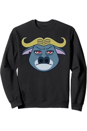 Disney Zootopia Chief Bogo Cute Kawaii Big Face Costume Sweatshirt
