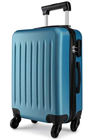 Kono Koffer Reisekoffer Groß Trolley Hartschale ABS Gepäck 4 Rollen Spinner Rollenkoffer ( , Großer Koffer)