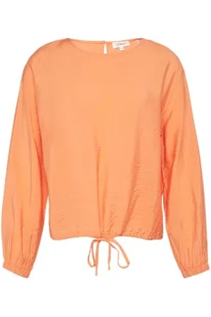 QS by s.Oliver Viskosemix-Bluse in O-Shape 42