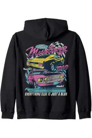 Tom Ford – Vintage Mustang Mach 1 1969 Boss 302 Just A Blur Kapuzenjacke