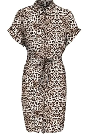 VERO MODA Vmeasy Joy S/S Shirt Dress WVN Ga