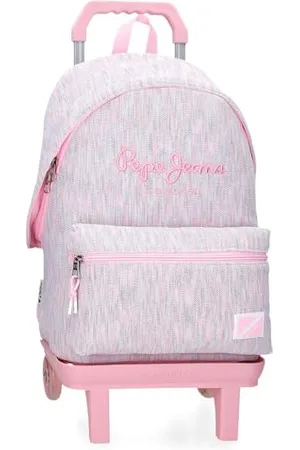 Pepe Jeans Miri, Freizeitrucksack, Wanderrucksack, aus Polyester, breite, ergonomische und gepolsterte Schulterriemen, mehrere Taschen und Fächer, . Von Joumma Bags., , Schulrucksack mit