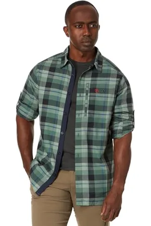 Fjällräven FJALLRAVEN 81380-679-555 Fjällglim Shirt M T-Shirt Herren Deep Patina-Dark Navy Größe M
