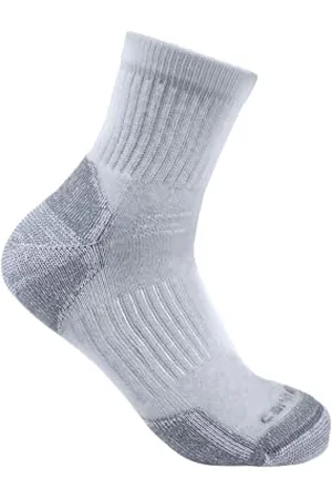Carhartt Herren Midweight Cotton Blend Quarter 3 Pack Socken, , Large (3er Pack)