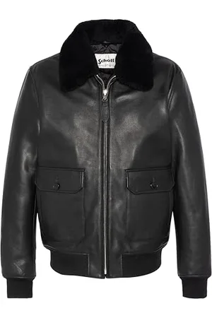 Schott NYC Herren Lcaviation24 Lederjacke, , XXXL