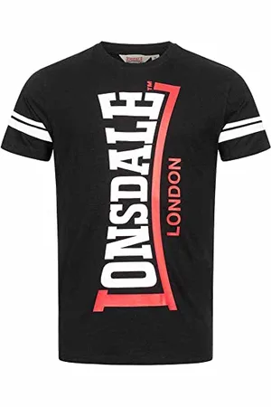Lonsdale London Herren T-Shirt Normale Passform POLBAIN L 117351