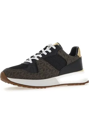 Michael Kors Damen Jaime Sneaker, Mehrfarbig/Braun, 37 EU