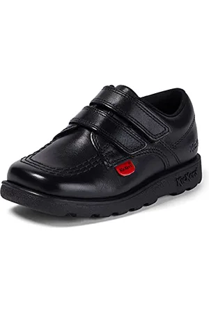 Kickers Baby Jungen Fragma Lo Velcro Slipper, (Black Blk)