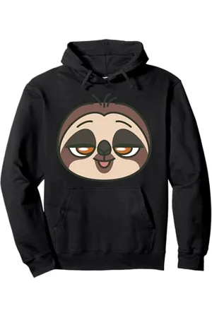 Disney Zootopia Flash the Sloth Cute Kawaii Big Face Costume Pullover Hoodie