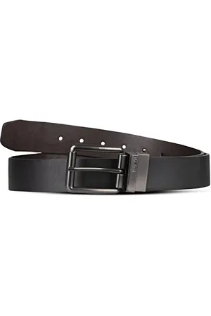 Hurley Herren Reversible Leather Belts Gürtel, , L
