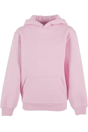 Build Your Brand Unisex Kids BY315-Kids Fluffy Hoody Hooded Sweatshirt, , 110/116