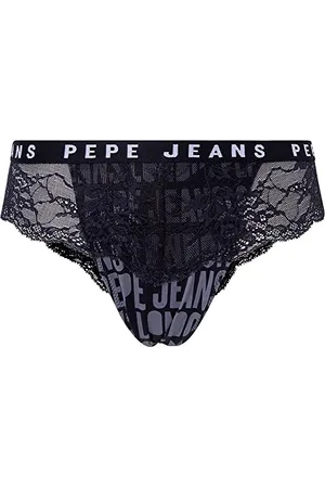 Pepe Jeans Damen Allover Logo Brazilia Bikini Style Underwear, , L