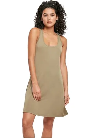 Urban classics Damen Ladies Modal Short Racer Back Dress Kleid, , XS