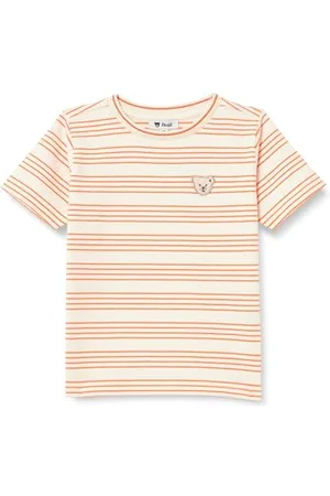 Steiff T-Shirt Kurzarm EU Größe 122 , Kurzarm Shirt, Sommer Shirt für Kinder, Babyoberteil, ideales Basic Shirt, bequem und weich, waschmaschinenfest