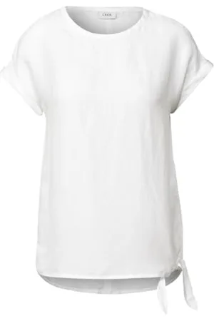 CECIL Damen B345369 Bluse, White, M