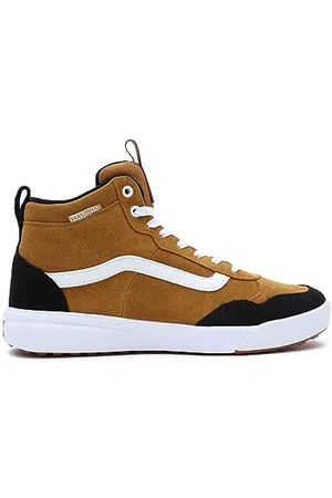 Vans Herren Range EXP Hi Guard Sneaker, Suede Golden Brown/White, 39 EU