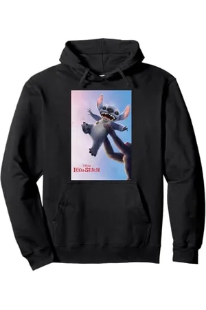Disney Lilo & Stitch Rafiki Lifting Stitch Poster Pullover Hoodie
