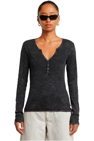 G-Star Deep V Henley Slim Top