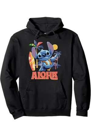 Disney Lilo & Stitch Aloha Hula Dance Distressed Pullover Hoodie