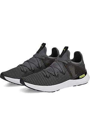 PUMA Herren Pure XT Fresh Gymnastikschuh, Castlerock Black-Lime Squeeze, 40.5 EU